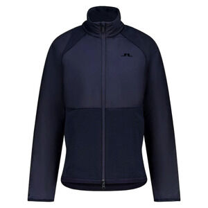 J LINDEBERG Two-Tone WomenS Jacket With High Collar And Full Front Zipper